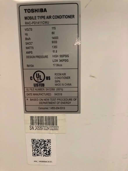 Photo of free Portable AC unit - needs repair (Canyon Park/Bothell) #1