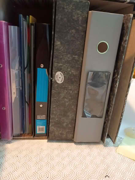 Photo of free Assorted A4 ring binders and box files (Chorlton M21) #2