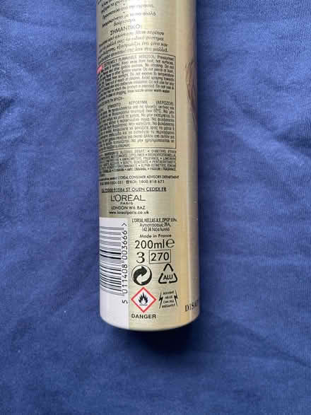 Photo of free Elnett Hairspray (WS13) #2