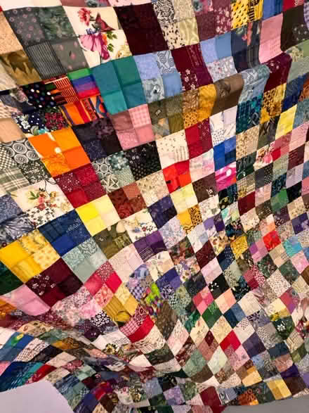 Photo of free Large double/king quilt top (KT3 Motspur Park) #3