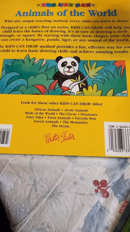 Photo of free Animals of the World drawing book (Allen) #2