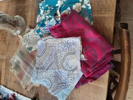 Photo of free Fabric remants (Earley RG6) #1