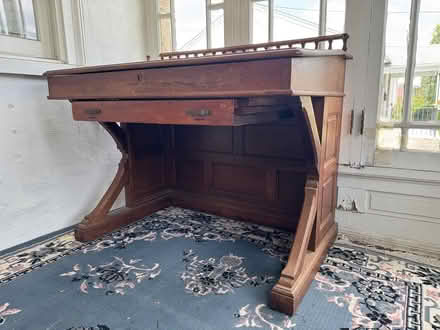 Photo of free Old writers desk (Ridley Park) #2
