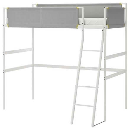 Photo of free Adult size bunk bed. IKEA VITVAL loft bed frame (Central Reading RG1) #1