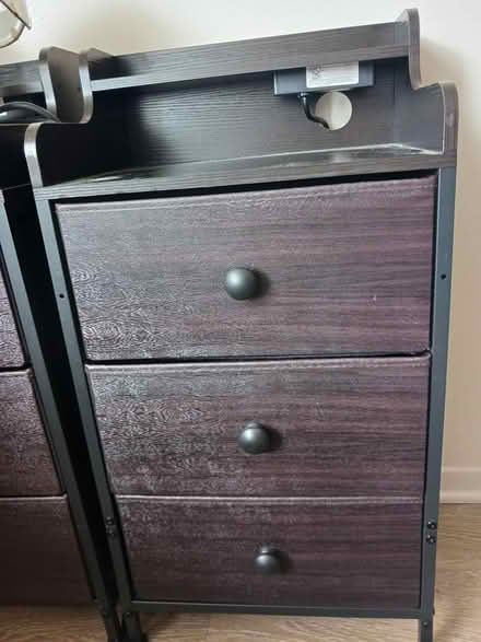 Photo of free 2 powered 3 drawer side tables (Baseline/Greenbank) #1