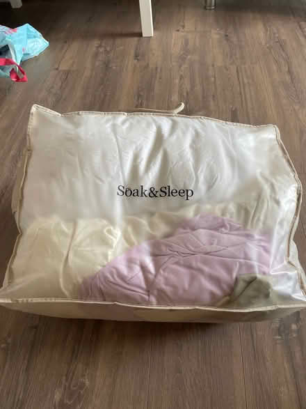 Photo of free Double duvet and pillow (Lamorbey DA14) #1
