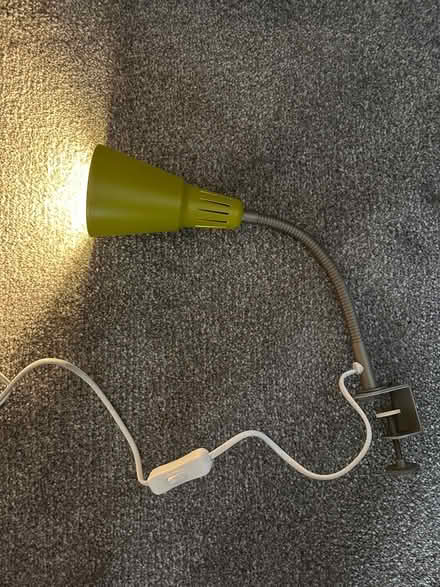 Photo of free IKEA green flexible shelf lamp (Astley Village PR7) #1