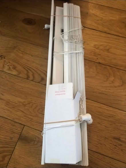 Photo of free Wood slat blinds (Cheshunt En8) #2
