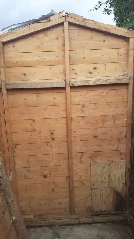 Photo of free I x End shed panel (Horsham Sx near station) #1