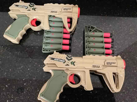Photo of free Children’s -2 small Nerf style guns (Waverton CH3) #1