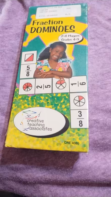 Photo of free Fraction Dominoes (Allen) #1