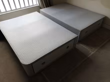 Photo of free Divan double bed base (Peterhouse Mews CB4) #2