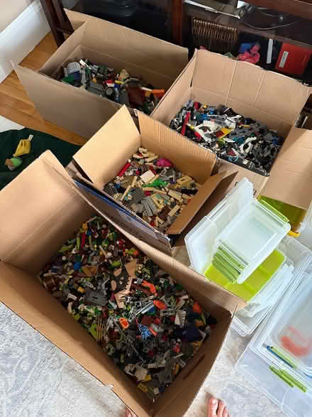 Photo of free Legos, toys, games (Quincy Center) #1