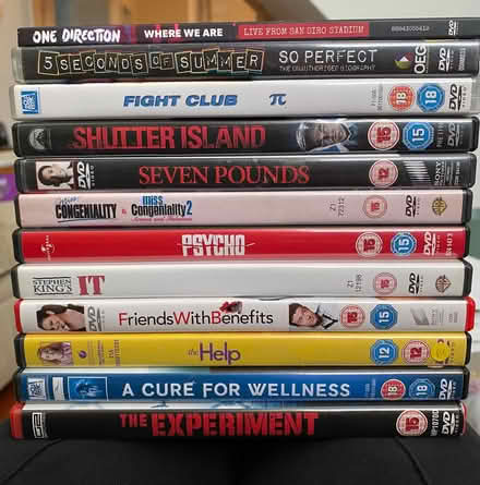 Photo of free DVDs various titles (Barrow upon Soar LE12) #1