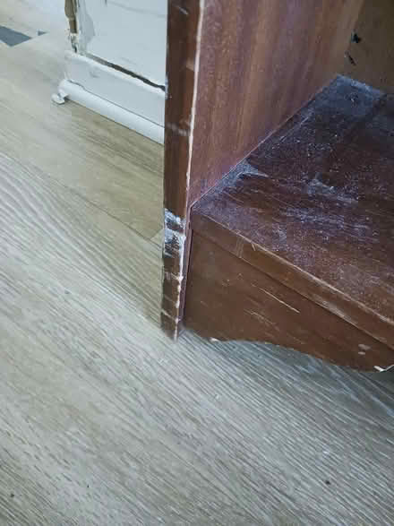 Photo of free Ancient solid wood bookcase (Baseline/Greenbank) #2