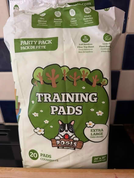 Photo of free Puppy training pads (Wisbech St Mary PE13) #1