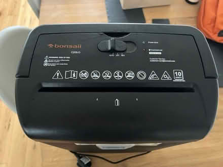 Photo of free Bonsaii c209-d shredder (Anniesland, glasgow, G12) #3