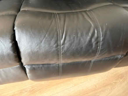 Photo of free Leather sofa (Welshpool SY21) #4