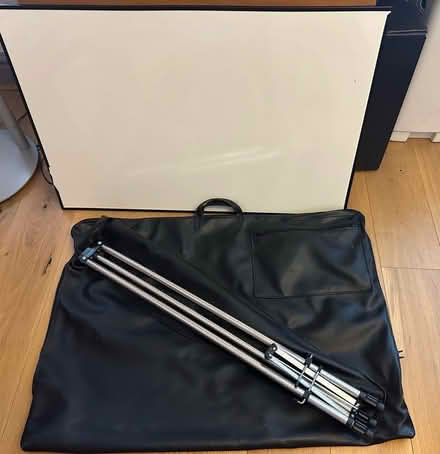 Photo of free Whiteboard, stand & case (Bushey Village WD23) #1
