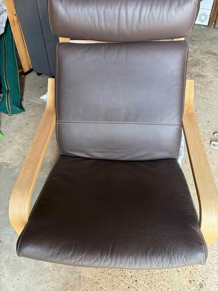 Photo of free IKEA leather armchair (South Woodham Ferrers CM3) #1