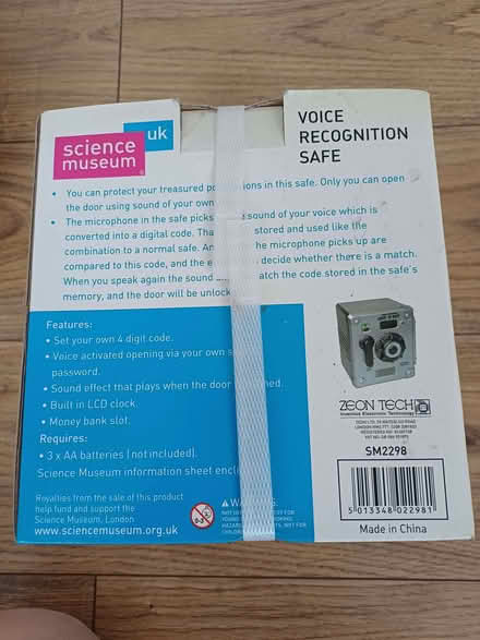 Photo of free Voice recognition safe - brand new (Old Bletchley MK3) #1