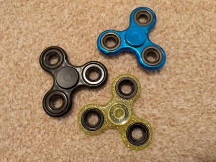 Photo of free 3 x fidget spinners (Hornby LA2) #1