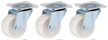Photo of free 6PCS Heavy Duty Swivel Castor Wheels (Ebley GL5) #1
