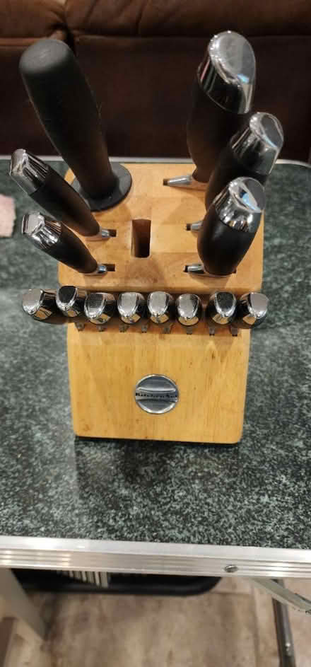 Photo of free Kitchen Aid knife set (Bartlett downtown) #1