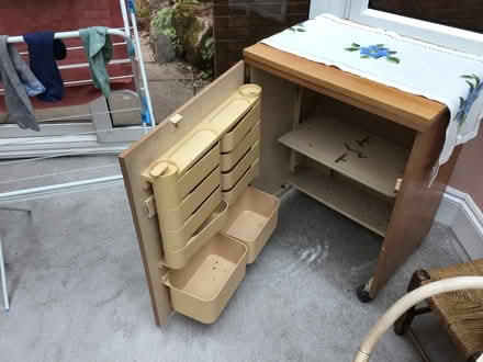 Photo of free Sewing machine cabinet (Bridgetown, Totnes) #1