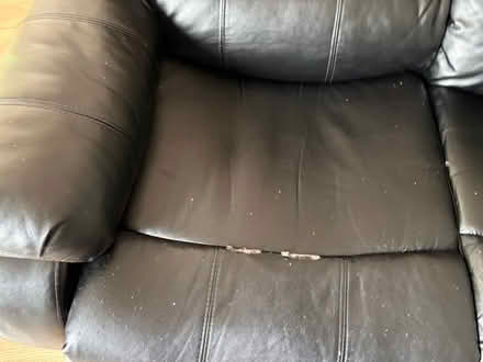 Photo of free Leather sofa (Welshpool SY21) #3