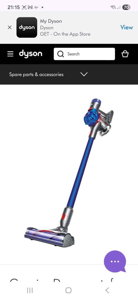 Photo of Charging lead for Dyson V7 cordless vacuum (Innsworth GL3) #2