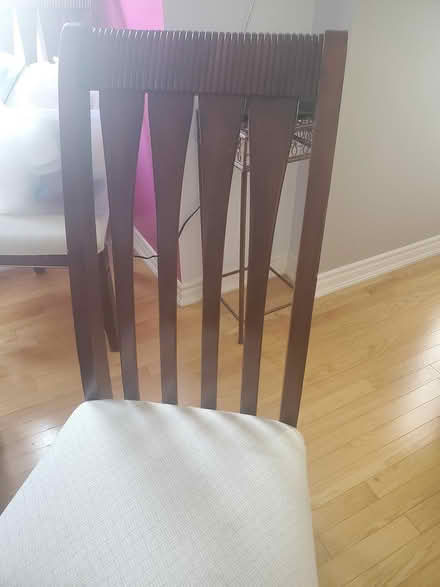 Photo of free Dining room table, 4 chairs & hutch (Dundas & Glen Erin) #1