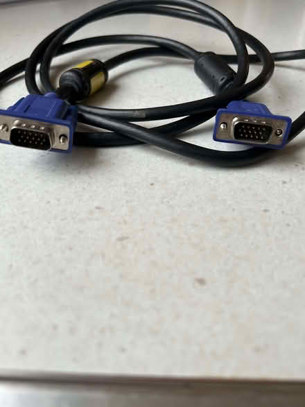 Photo of free Collection of audio/video/computer cables (The Grange Estate SG6) #3