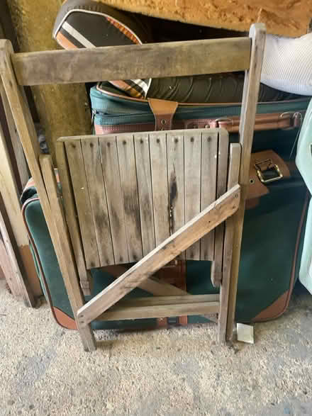 Photo of free Wooden fold up chair (New Barnet EN4) #1