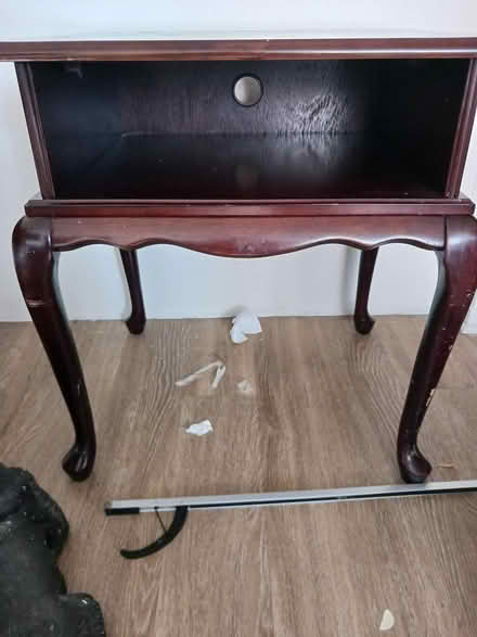 Photo of free Solid wood entertainment stand (Baseline/Greenbank) #1