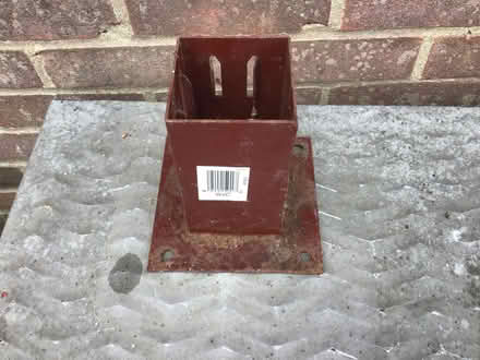 Photo of free Fence post holder. (Shoreham-by-Sea BN43) #1