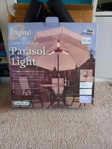 Photo of free Parasol light set (Lancing BN15) #1