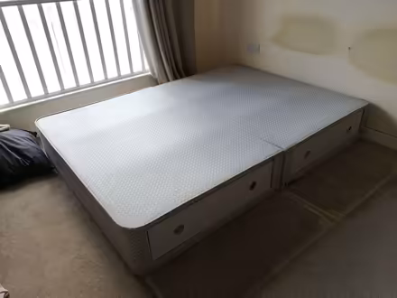 Photo of free Divan double bed base (Peterhouse Mews CB4) #3