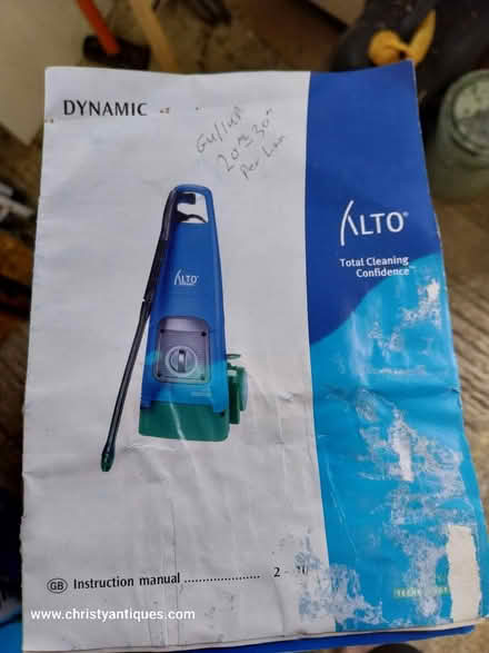 Photo of free Pressure washer Alto Dynamic (CT14) #1