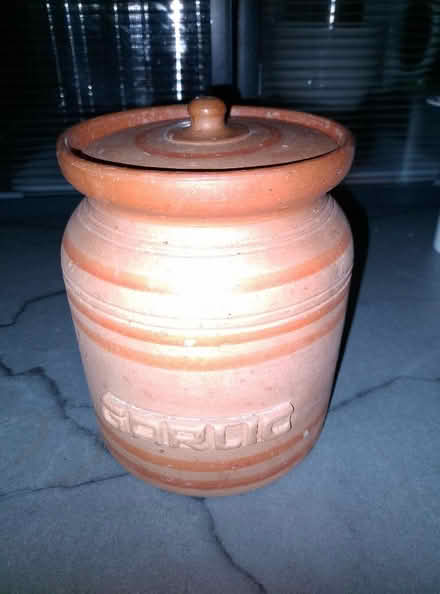 Photo of free Garlic pot (Oxgangs EH13) #1
