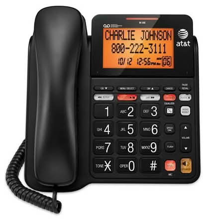 Photo of free AT&T Corded phone/Answering System (West Galt) #1