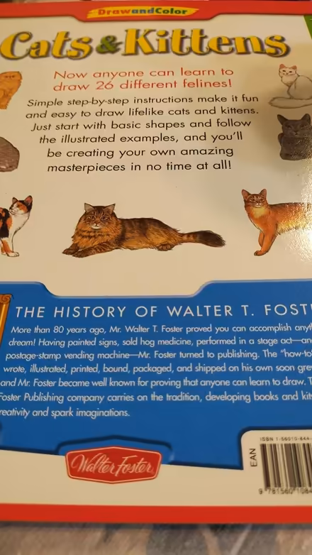Photo of free Cats a d Kittens Draw & Color book (Allen) #2