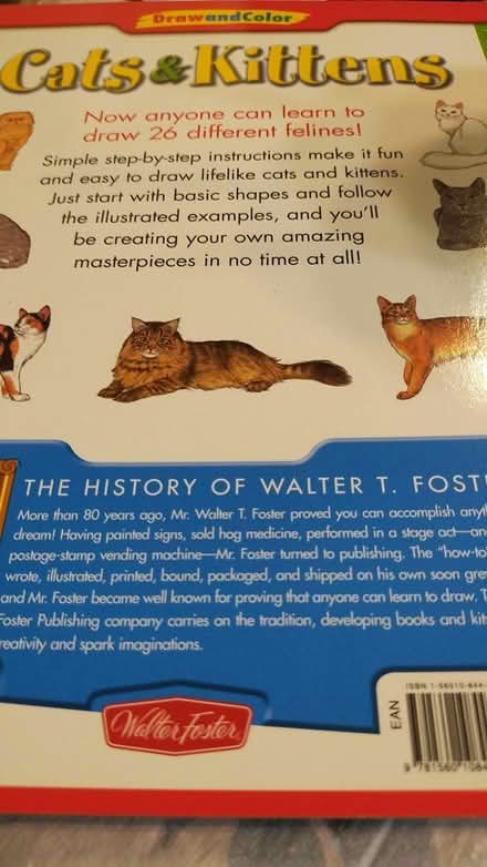 Photo of free Cats a d Kittens Draw & Color book (Allen) #2