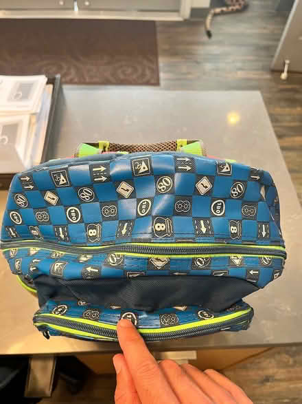 Photo of free Luigi Mario Kart backpack (Morgan Hill) #2