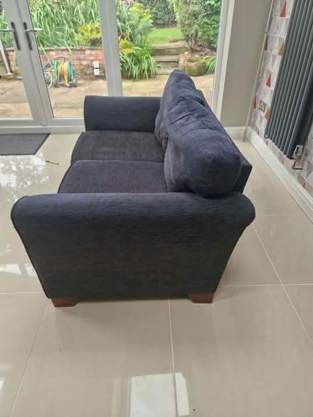 Photo of free Black 2 seater sofa (Gregson Lane PR5) #2