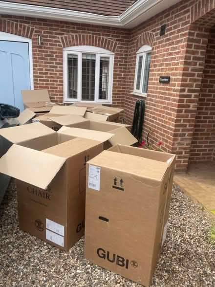 Photo of free Cardboard boxes (Much Hadham SG10) #1