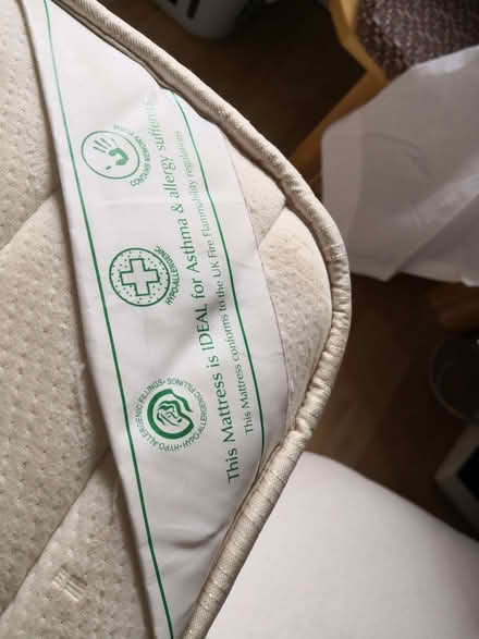 Photo of free Double divan bed with two drawerss (Burneside LA9) #2