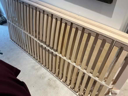 Photo of free Dunlopillo slatted bed base (Meppershall SG17) #1