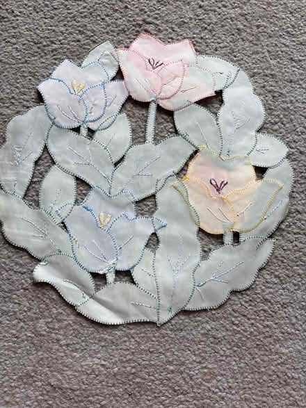 Photo of free Thin flower mat/doily (Romsey) #2