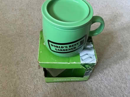 Photo of free China mug with lid (Hertford SG14) #3